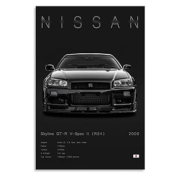 1989　スカイラインGT-R BNR32型　B2サイズポスター 1989スカイラインGT-R BNR32型B2サイズポスター
